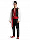 Traditional Sarakatsanos Costume with Shirt Without Shoe Covers