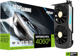 Zotac GeForce RTX 4060 Ti 16GB GDDR6 AMP Κάρτα Γραφικών