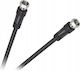 U/UTP Network Cable Ethernet 0.25m Black