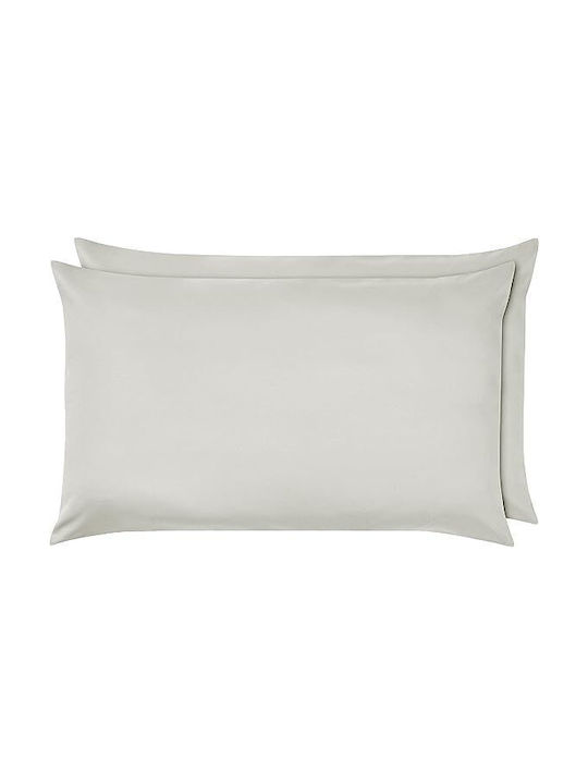 Amazon Basics Pillowcase Set Grey 50x80cm.