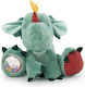 Lilliputiens Baby Toy Dragon made of Fabric with Music and Sounds for 9++ Months