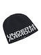 Halftime Beanie Unisex Reversible Σκούφος Πλεκτός σε Μαύρο χρώμα