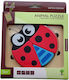 Kids Peg Puzzle Ladybug for 1+ Years Joueco