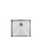 Macart Quattro ΝΕ08106001 Drop-In Spüle Inox B65xT40cm Silber