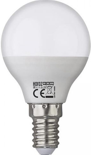 Horoz Electric Bec LED 8W pentru Soclu E27 și Formă G45 Alb natural
