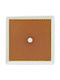 Raynaud Limoges Porcelain Decorative Platter Orange 11x11cm