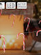 ECD Germany Illuminated Christmas Figure Candy White Length 9.5cm Candy Cane