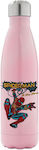 Koupakoupa Spiderman No Way Home Kinder Trinkflasche Thermos Spiderman Aluminium Rosa 500ml