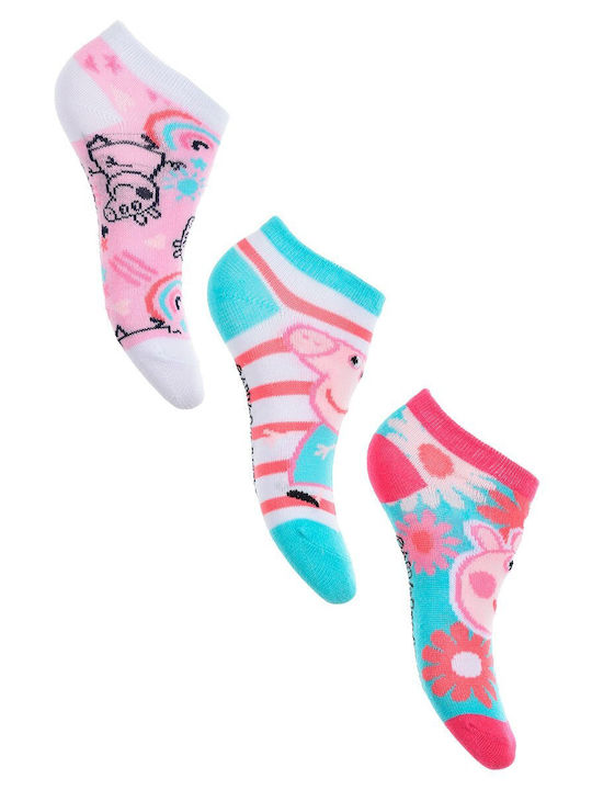 Superheroes Kids' Socks Fuchsia 3 Pairs