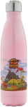 Koupakoupa Kids Water Bottle Thermos Aluminium Pink 500ml