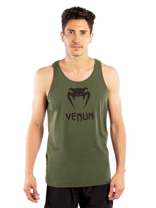 Venum Ανδρική Αμάνικη Μπλούζα VENUM-04270-015 για Boxing Πράσινη