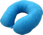 Travel Travel Pillow 27x26x10cm Light Blue