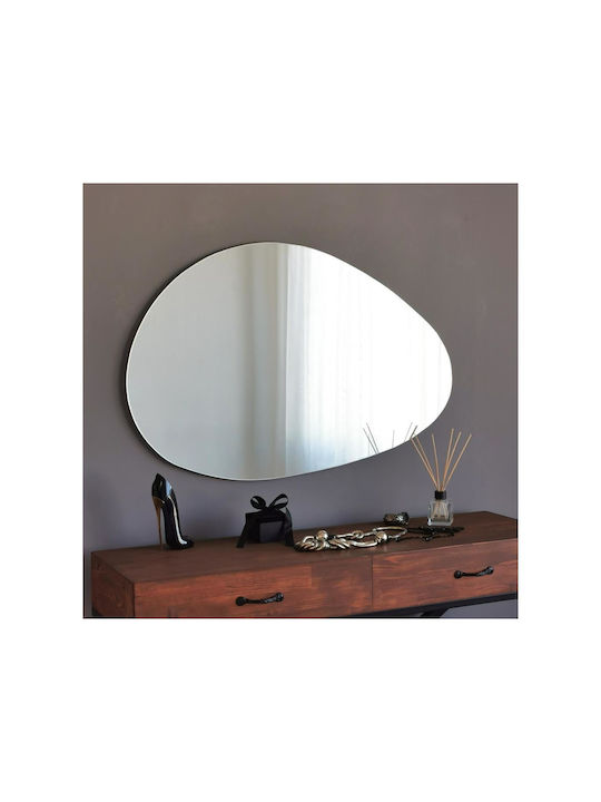 Asir Group Porto Oglindă de Perete Ovală cu Ramă din 50x76cm 1buc