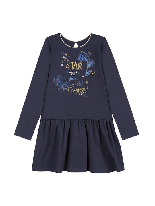 3 Pommes Kids Dress Blue