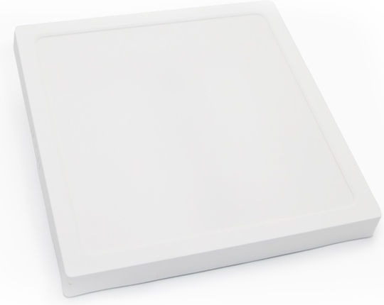 Adeleq Square LED Panel 24W with Natural White Light 4000K