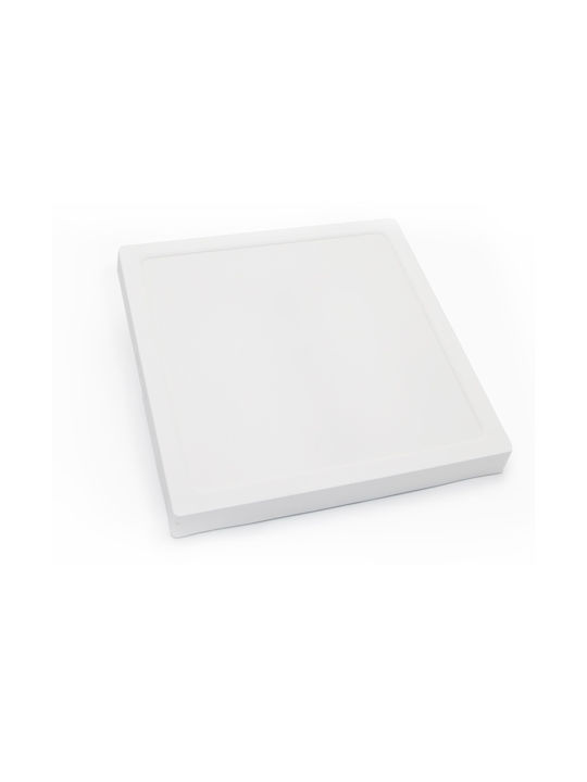 Adeleq Квадрат LED Панел 24W с Студено бяло Светлина 6200К