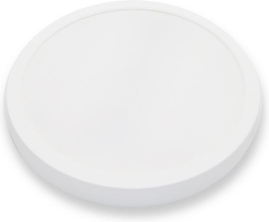 Adeleq Rund LED Panel 24W mit Kaltweiß Licht 6200K
