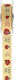 LiebeQueen Easter Ribbon Polyester Yellow 900x900cm