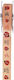 LiebeQueen Easter Ribbon Polyester Orange 2.3x900cm