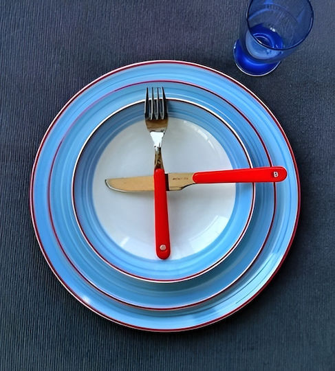 Lubiana Blue Porcelain Dinnerware Set 20pcs