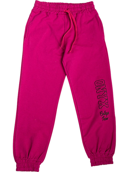 Onyx Copilăresc Pantalon de Trening Fuchsia 1buc