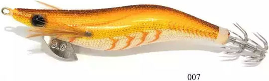 Alpha Tackle Squid Jigs Orange back gold