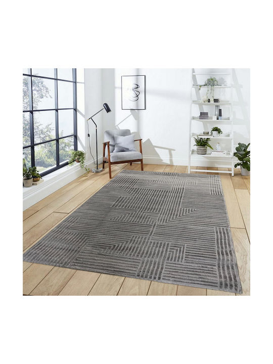 Niceness 9925 Rug Rectangular Grey