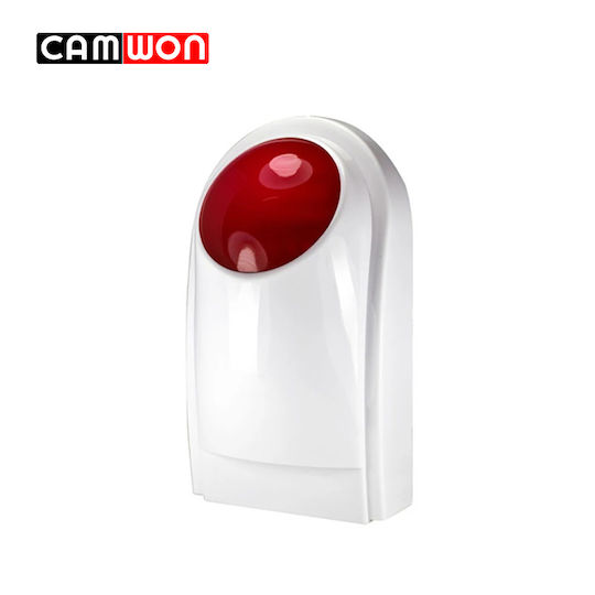 Camwon Wireless RF Alarm Siren Battery Outdoor 110dB 12V