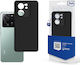 3MK Matt Back Cover Σιλικόνης 1.2mm Μαύρο (Xiao...