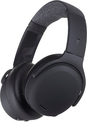 Skullcandy Crusher ANC 2 Drahtlose Bluetooth Über Ohr Kopfhörer mit 50 Betriebsstunden und Schnellladung Schwara S6CAW-R740