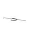 Viokef Modern Lamp Bathroom with Integrated LED and Warm White Light Black 60x40x4cm