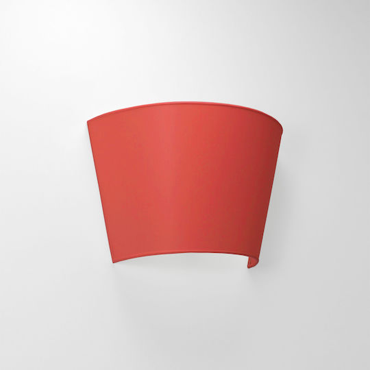 Veis Leuchte Wand Rot 30x20x15cm Veis Leuchte Wand Rot 30x20x15cm