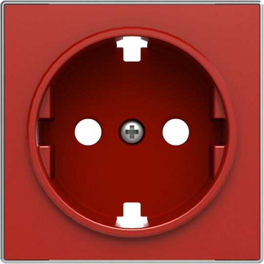 Abb Switch Front in Red Color 718793