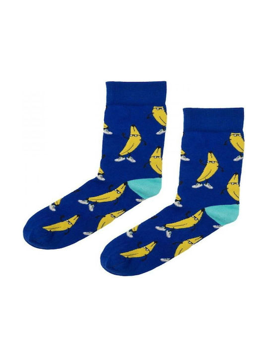 Crazy Socks Bărbați Șosete BLUE 1Pachet