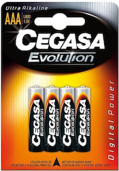 Cegasa Cegasa Evolution AAA 1.5V 4бр Cegasa Cegasa Evolution AAA 1.5V 4бр