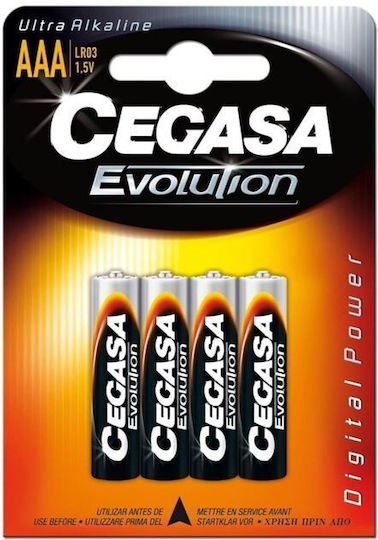 Cegasa Cegasa Evolution Alkaline Batterien AAA 1.5V 4Stück