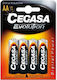 Cegasa Cegasa Evolution Αλκαλικές Μπαταρίες AA 1.5V 4τμχ