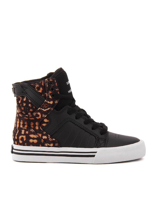 Supra Kids Sneakers High Black