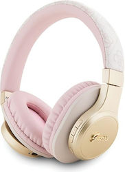 Guess 4G Script Metal Logo Bluetooth / USB-C mit 32 Stunden Betriebszeit Rosa