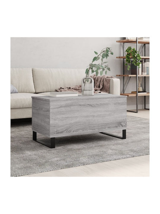 Rectangular Wooden Coffee Table with Lift Top G...