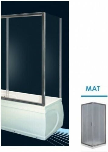 Aquarelle Panel Fix 70 Fixed Side Bathtub 70x145cm Mat