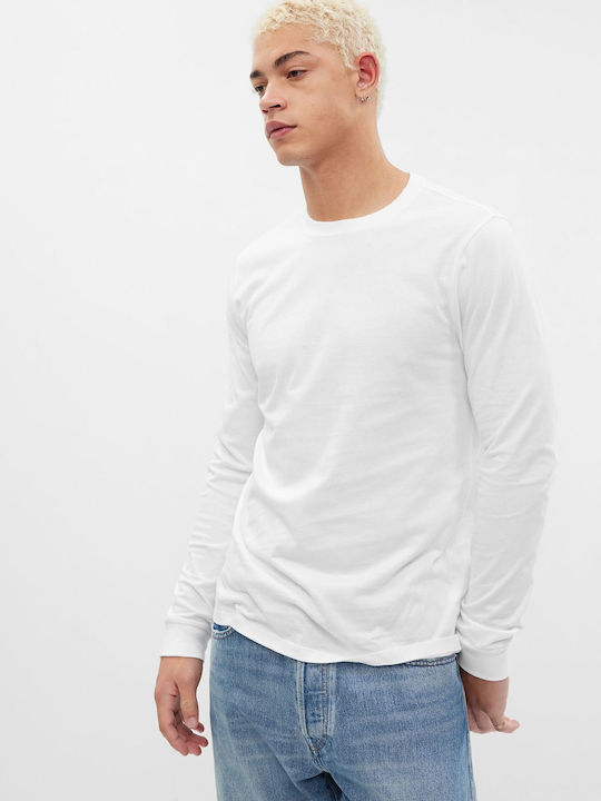 GAP Everyday Soft Men's Long Sleeve Blouse White.