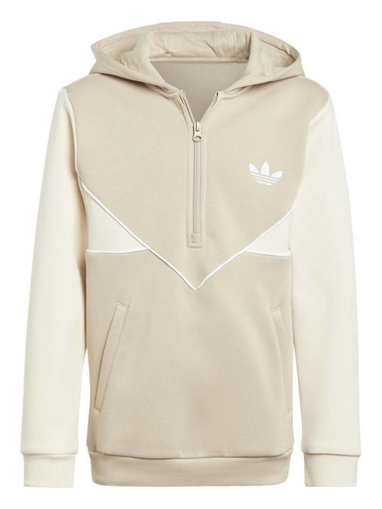 adidas Παιδική Ζακέτα Φούτερ HERO Beige.