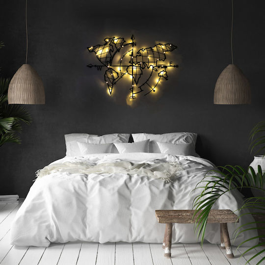 World Dekorative Lampe Schwarz