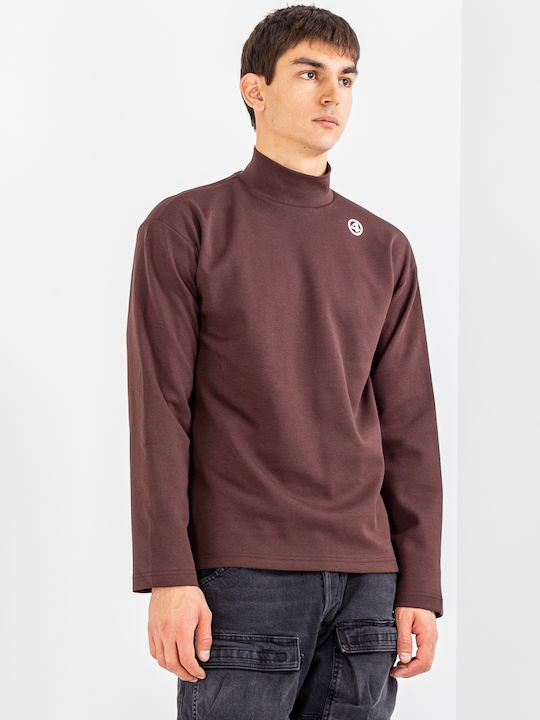 T-shirt Καφέ