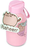 Pusheen Kids Water Bottle Pink