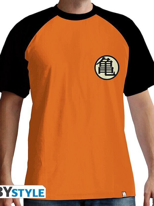 Abysse Kame Symbol T-shirt με Στάμπα Dragon Ball Βαμβακερό