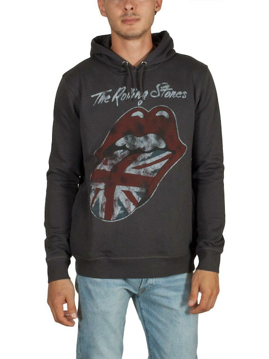Amplified Tongue Блуза с качулка Rolling Stones Сив