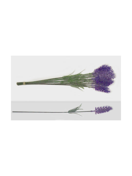 Artificial Decorative Branch Lavender Purple 32cm 1pcs