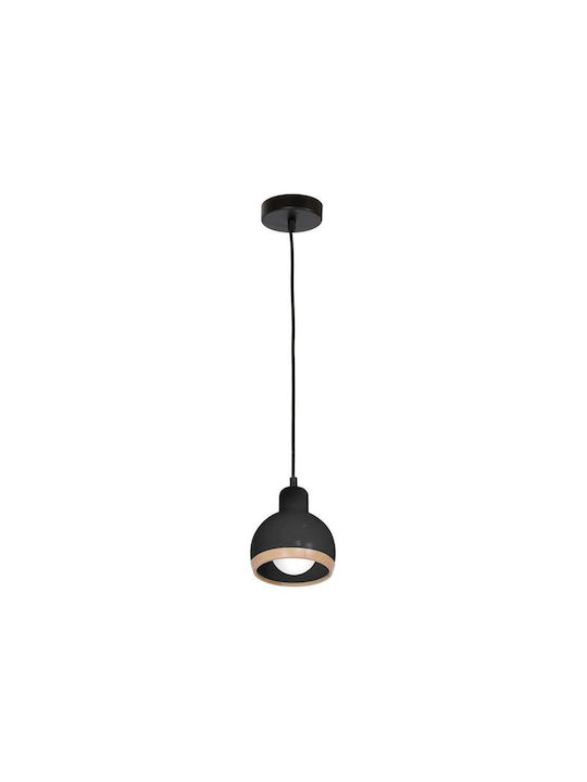 Milagro Pendant Light Single-Light for Socket E27 Black